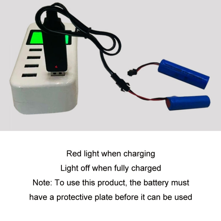 3.7V 正向鋰電池充電器 玩具充電線