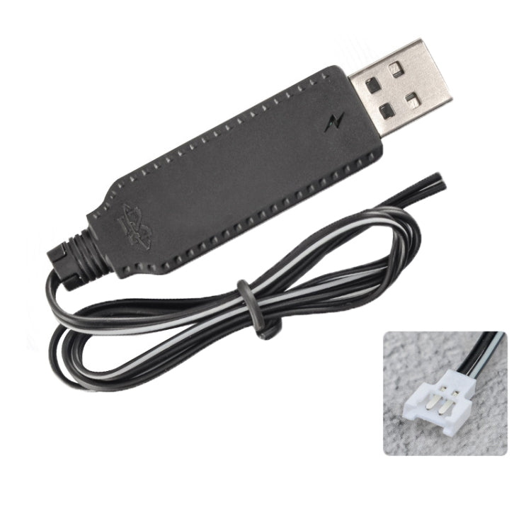 3.7V x 2 USB 智能晶片四軸飛機充電線