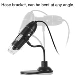 A8 50X-1000X USB 軟管支架數位顯微鏡 LED 燈手持便攜顯微鏡，A8 50X-1000X