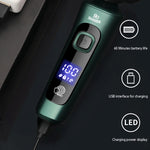 智能電動剃鬚刀 LCD 數字顯示三頭 USB 充電浮動剃鬚刀，標準版，3 合 1，4 合 1