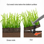 MYL-10 Stirrup Ring Weeding Hoes Garden Tools, 3 Sections 1.2m, 4 Sections 1.6m, 5 Sections 2.0m, 6 Sections 2.4m