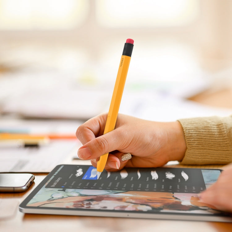 AhaStyle PT180-2 矽膠保護套防滑防摔電容筆套，適用於 Apple Pencil 1，適用於 Apple Pencil 2