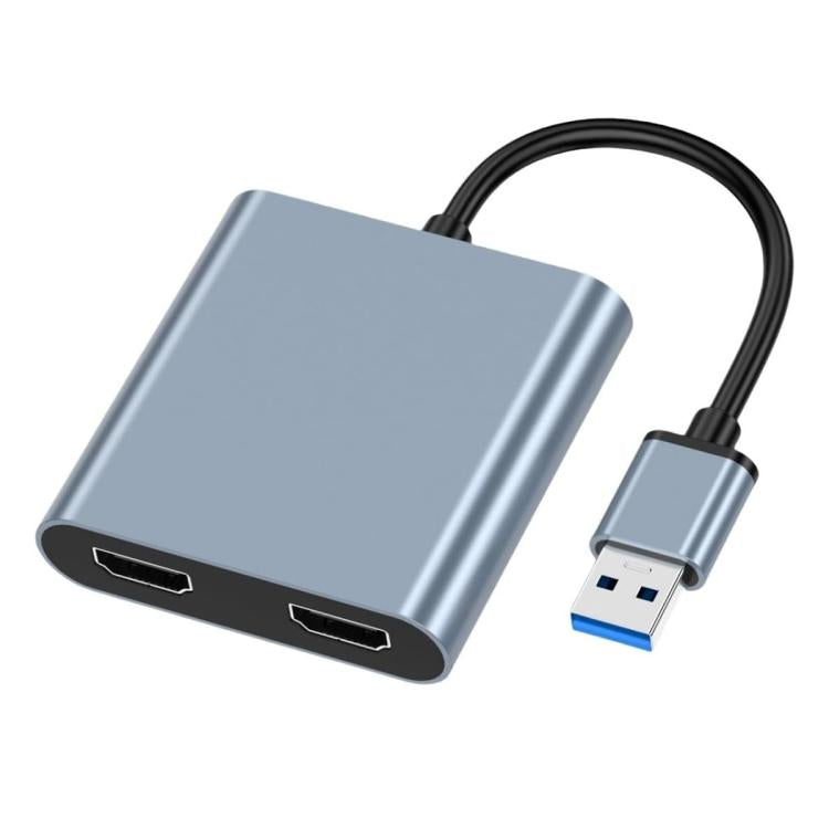 USB 3.0 轉雙 HDMI、USB、USB-C / Type-C 高清轉換器 4K USB 同屏擴展器，USB 3.0 轉雙 HDMI