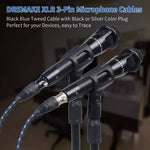 公對母 Canon 線音頻線麥克風功率放大器 XLR 線，KN006 1m，KN006 1.5m，KN006 2m，KN006 3m，KN006 5m，KN006 10m，KN006 15m，KN006 20m