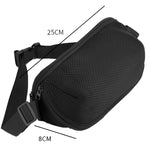 通用藍牙喇叭郵差包 胸包 手提包 適用於 JBL Flip 系列/UE BOOM 3/Beats Pill 等，藍色、黑色