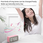 戶外便攜卡片藍牙喇叭 小型時鐘收音機，Q5 黑色 1400mAh，Q5 白色 1400mAh
