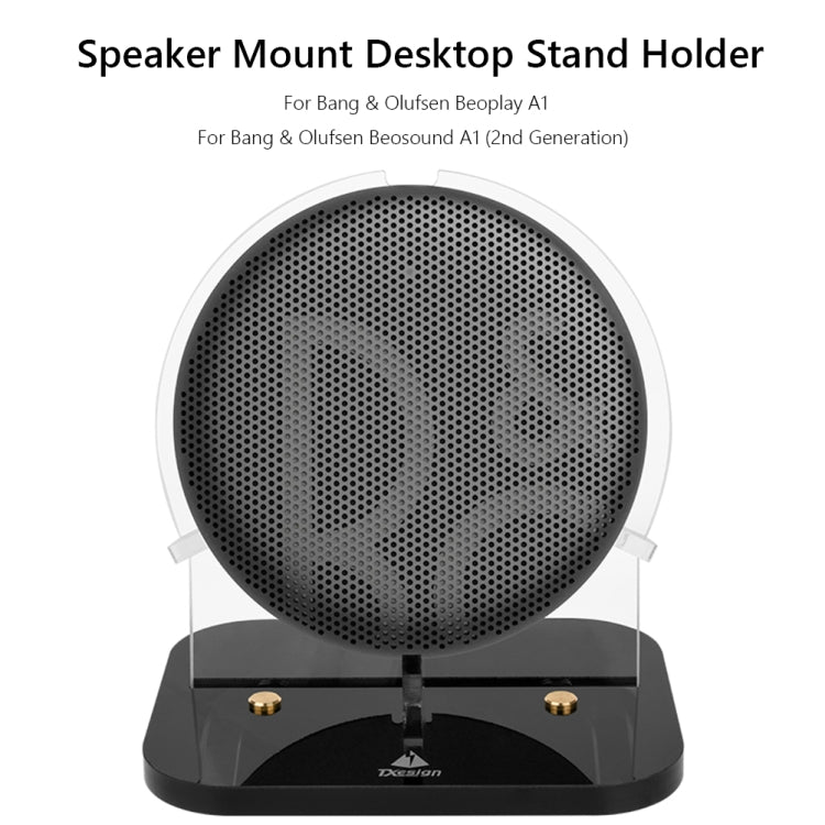適用於 B&O Beoplay A1 / Beosound A1 第二代喇叭壓克力桌面支架，適用於 B&O Beoplay A1