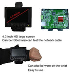 JSK-4300B 4.3 吋手持式 12V 輸出網路線監測測試器，4.3 吋（附美規插頭電源適配器），4.3 吋（附歐規插頭電源適配器），4.3 吋（附英規插頭電源適配器），4.3 吋（附澳規插頭電源適配器）
