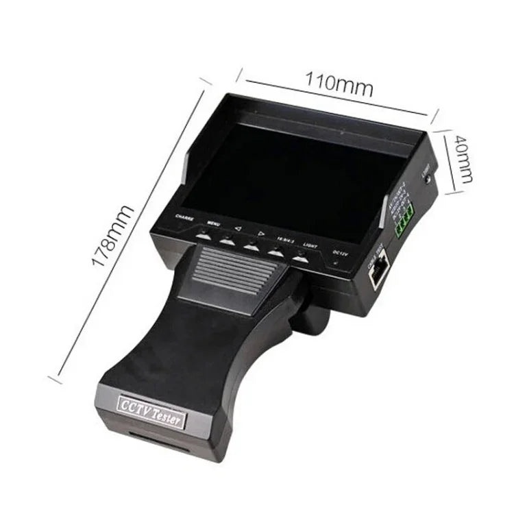 JSK-4300B 4.3 吋手持式 12V 輸出網路線監測測試器，4.3 吋（附美規插頭電源適配器），4.3 吋（附歐規插頭電源適配器），4.3 吋（附英規插頭電源適配器），4.3 吋（附澳規插頭電源適配器）