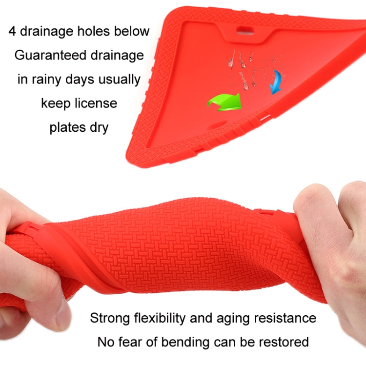 For North American Models Silicone License Plate Frame, Screw Accessories