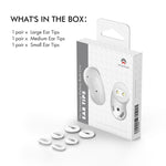適用於 Samsung Galaxy Buds Live AhaStyle PT132 S+M+L 矽膠耳塞