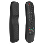 適用於 LG AN-MR21GC / AN-MR21N / AN-MR21GA 電視遙控器矽膠保護套，GS0020 黑色，GS0020 白色，GS0020 夜光藍，GS0020 夜光綠