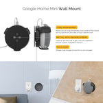 AhaStyle PT62 壁掛式智慧喇叭支架，適用於 Google Home Mini 黑色、Google Home Mini 白色、Amazon Echo Dot 3 黑色、Amazon Echo Dot 3 白色