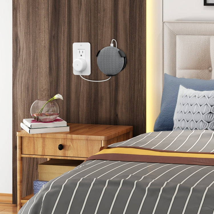 AhaStyle PT62 壁掛式智慧喇叭支架，適用於 Google Home Mini 黑色、Google Home Mini 白色、Amazon Echo Dot 3 黑色、Amazon Echo Dot 3 白色
