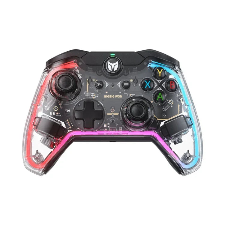 RGB 燈光有線遊戲手把控制器，適用於 PC/Switch，BIGBIGWON C1 S