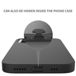 10 個手機充電口矽膠防塵塞 背膠防丟蓋 8 針 USB-C/Type-C