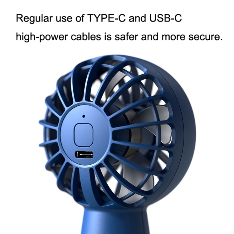 USB 戶外迷你手持無刷馬達風扇，款式：1200mAh，1500mAh