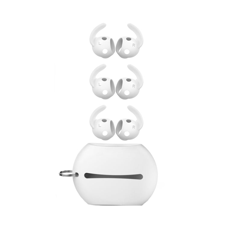 適用於 Beats Studio Buds AhaStyle PT172 耳機矽膠耳塞，款式：耳塞 x 3 + 收納盒（白色）、耳塞 x 3 + 收納盒（紅色）、耳塞 x 3 + 收納盒（黑色）、耳塞（白色）、耳塞（黑色）、耳塞（紅色）