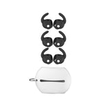 適用於 Beats Studio Buds AhaStyle PT172 耳機矽膠耳塞，款式：耳塞 x 3 + 收納盒（白色）、耳塞 x 3 + 收納盒（紅色）、耳塞 x 3 + 收納盒（黑色）、耳塞（白色）、耳塞（黑色）、耳塞（紅色）