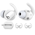 適用於 Beats Studio Buds AhaStyle PT172 耳機矽膠耳塞，款式：耳塞 x 3 + 收納盒（白色）、耳塞 x 3 + 收納盒（紅色）、耳塞 x 3 + 收納盒（黑色）、耳塞（白色）、耳塞（黑色）、耳塞（紅色）