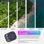 適用於 DJI Mini 3 Pro RCSTQ 偏光濾鏡 無人機配件，ND8/PL、ND16/PL、ND32/PL、ND64/PL，4合1 ND/PL 8/16/32/64，6合1 UV+CPL+ND/PL 8/16/32/64