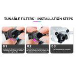 適用於 DJI Mini 3 Pro RCSTQ 偏光濾鏡 無人機配件，ND8/PL、ND16/PL、ND32/PL、ND64/PL，4合1 ND/PL 8/16/32/64，6合1 UV+CPL+ND/PL 8/16/32/64