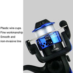 YUMOSHI JL200 Spinning Reel With Line, With Line(Electroplated Blue), With Line(Electroplated Yellow), With Line(Electroplated Red), With Line(Electroplated Silver), With Line(Electroplated Green)