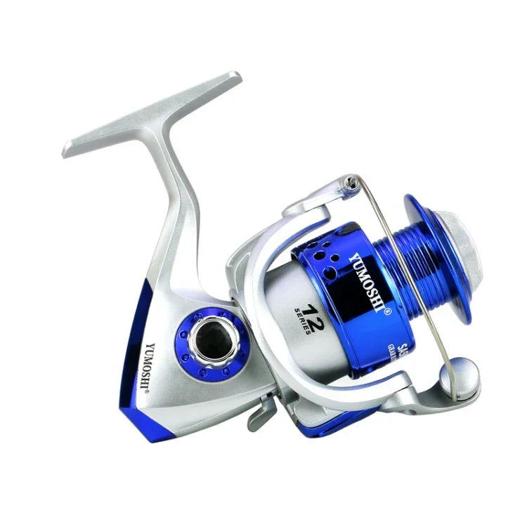 YUMOSHI SA系列旋轉釣魚捲線器塑料頭釣魚捲線器，SA1000，SA2000，SA3000，SA4000，SA5000，SA6000，SA7000