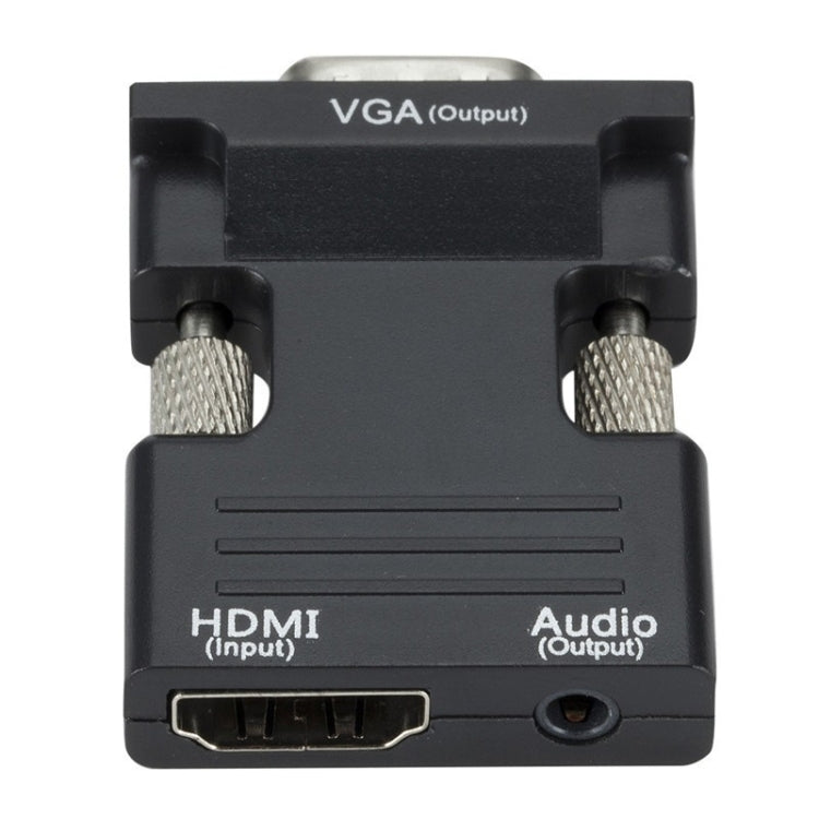 投影機 HDMI 轉接器附音訊線 電腦高清轉換器，HDMI 轉 VGA，VGA 轉 HDMI