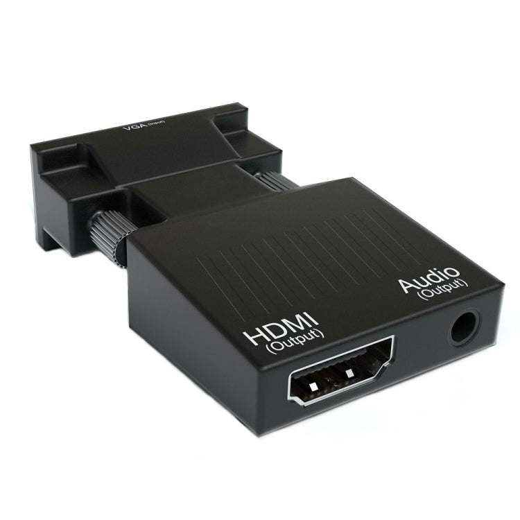 投影機 HDMI 轉接器附音訊線 電腦高清轉換器，HDMI 轉 VGA，VGA 轉 HDMI