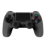 適用於 PS4 無線藍牙遊戲手柄 帶燈條雙震動遊戲手柄，白色，黑色，紅色，藍色，綠色，玫紅色，字母款，線條款，火焰幽靈款，卡通款，浩克款，骷髏款，齒輪款，閃電款，火焰款，雲朵款，爆裂款，木紋款，星紅款