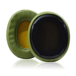 適用於 Skullcandy Crusher 3.0 無線 Hesh 3 ANC Venue EVO 耳機 2 個耳墊，耳墊（軍綠色）、耳墊（棕色）、耳墊（米黃色底）、耳墊（黑色凝膠款）