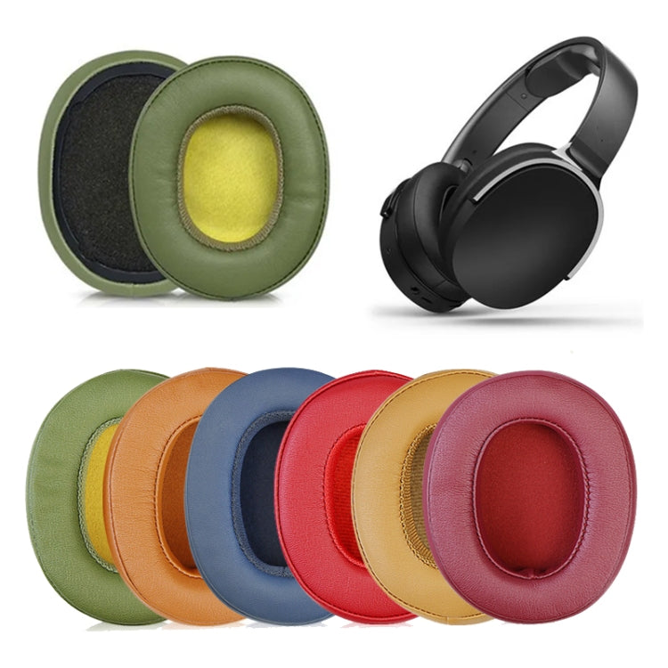適用於 Skullcandy Crusher 3.0 無線 Hesh 3 ANC Venue EVO 耳機 2 個耳墊，耳墊（軍綠色）、耳墊（棕色）、耳墊（米黃色底）、耳墊（黑色凝膠款）