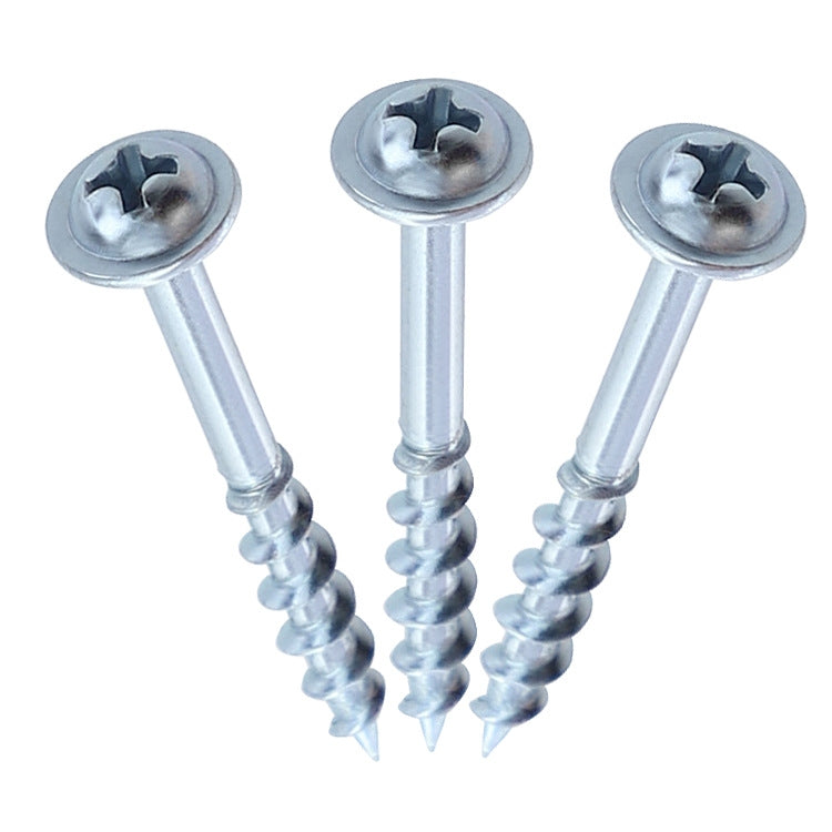 RUITOOL ST4 100件套木工斜孔螺絲 半牙自攻十字螺栓 25mm, 32mm, 38mm, 50mm, 63mm