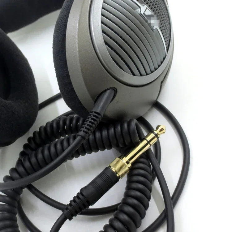 ZS0185 適用Sennheiser HD598 / HD558 / HD518 / HD595 耳機彈簧線，線長：1.4m-3m，ZS0185