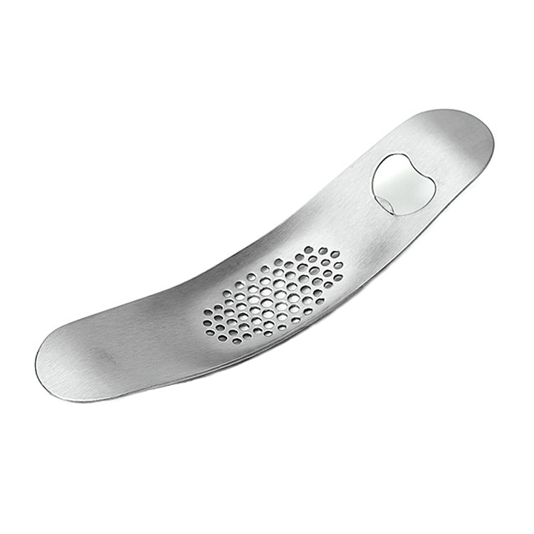 WGKT0089 430不鏽鋼船形大蒜研磨器 手動大蒜壓榨工具 廚房小工具，大蒜研磨器（款式1），大蒜研磨器（款式2）