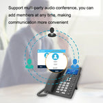 S135 PSTN+SIP 雙模錄音智慧電話 6 路 VOIP 網路電話 IP 電話，S135