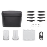 原廠 Fly More Kit Plus 適用於 DJI Mini 3 Pro，包含 3850 mAh 電池/螺旋槳/充電樞紐，Fly More Kit Plus