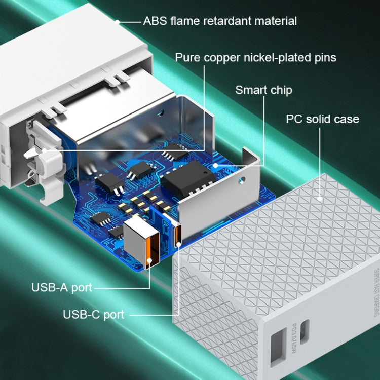 LDNIO A2620C 65W 通用手機平板充電器 Type-C/USB-C 埠快速充電器，65W 歐規插頭，65W 英規插頭，65W 美規插頭