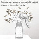 可調節力道雙用手動吸乳器哺乳用品，2合1手動吸乳器