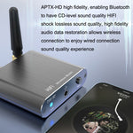 藍牙 5.2 音頻接收器 3.5MM AUX 同軸光纖 APTX HD 藍牙轉接器，D300