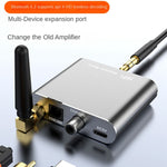 藍牙 5.2 音頻接收器 3.5MM AUX 同軸光纖 APTX HD 藍牙轉接器，D300