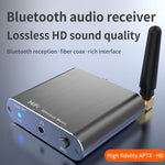 藍牙 5.2 音頻接收器 3.5MM AUX 同軸光纖 APTX HD 藍牙轉接器，D300