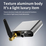 藍牙 5.2 音頻接收器 3.5MM AUX 同軸光纖 APTX HD 藍牙轉接器，D300