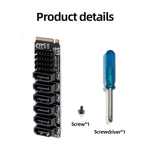 M2 M-EKY PCIE3.0轉SATA6G傳輸擴充卡 6埠硬碟擴充轉接卡，6埠