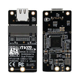 M.2 NVME 硬碟盒轉接卡 RTL9210B 晶片 Type-C / USB-C USB3.1 Gen2 10Gbps