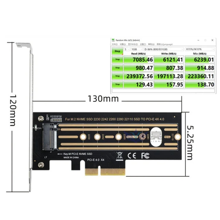 2片 M.2 轉接卡 NVMe SSD 轉 PCI-E X4 4.0 GEN4