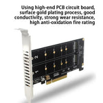 PCI-E X8 雙碟傳輸卡 NVME M.2 MKEY SSD RAID 陣列擴充轉接器，PH45