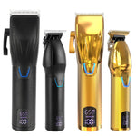 男士電動理髮工具套裝雕刻電動理髮器，LM-2027 2合1（黑色），LM-2027 2合1（金色）