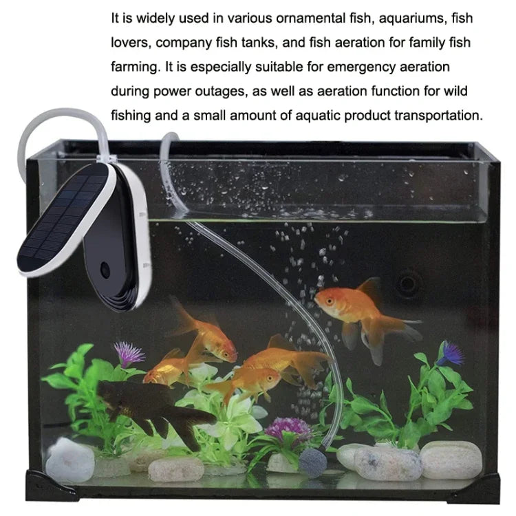 戶外便攜太陽能增氧泵魚缸翻蓋太陽能增氧泵，太陽能增氧泵